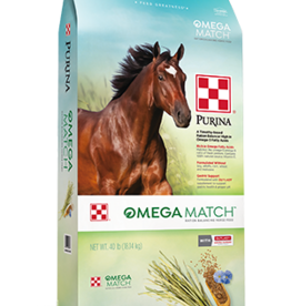 Purina Mills Purina Mills Omega Match Horse Ration Balancer Pellets - 40 lb