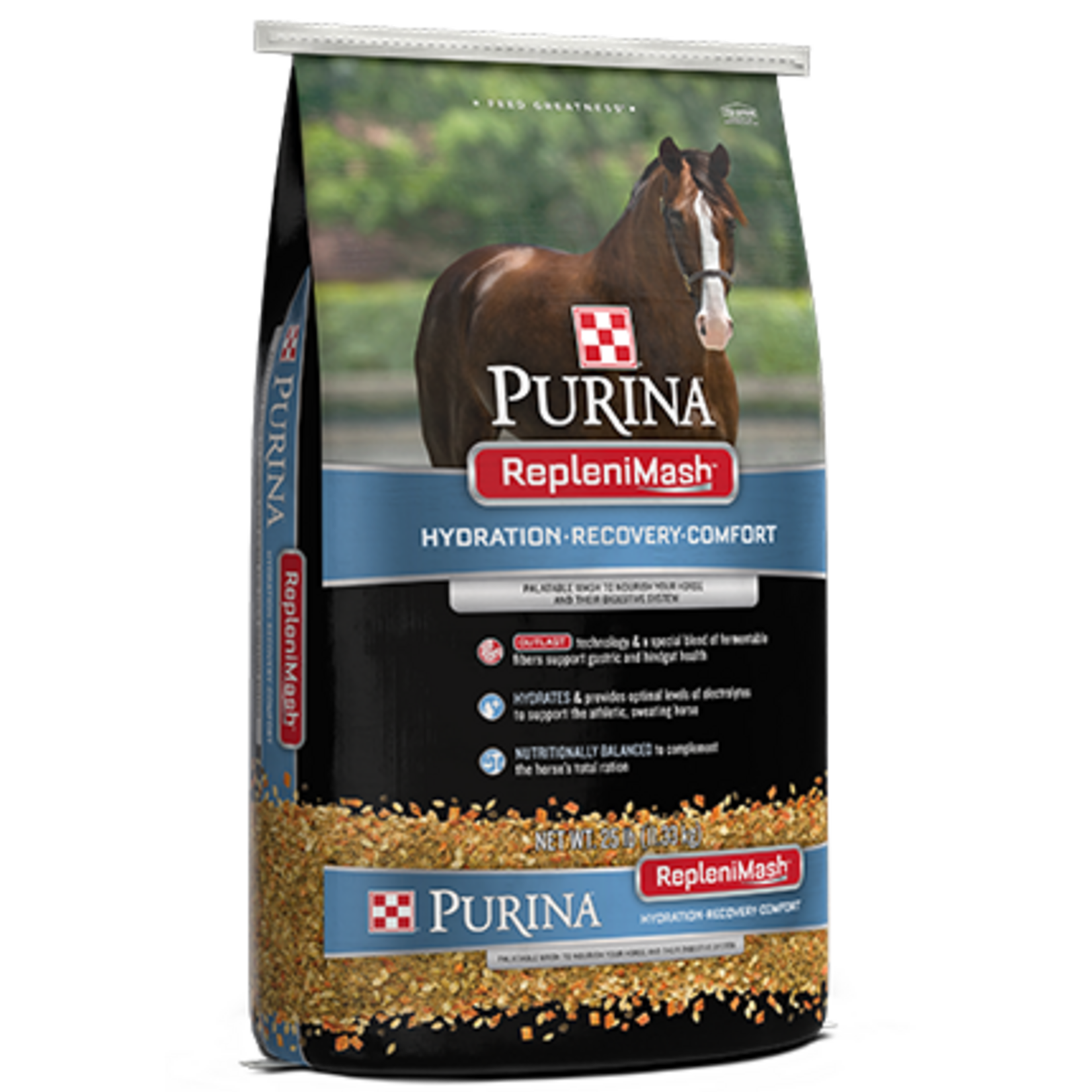 Purina Mills Purina Mills RepleniMash Horse Mash Supplement - 25 lb