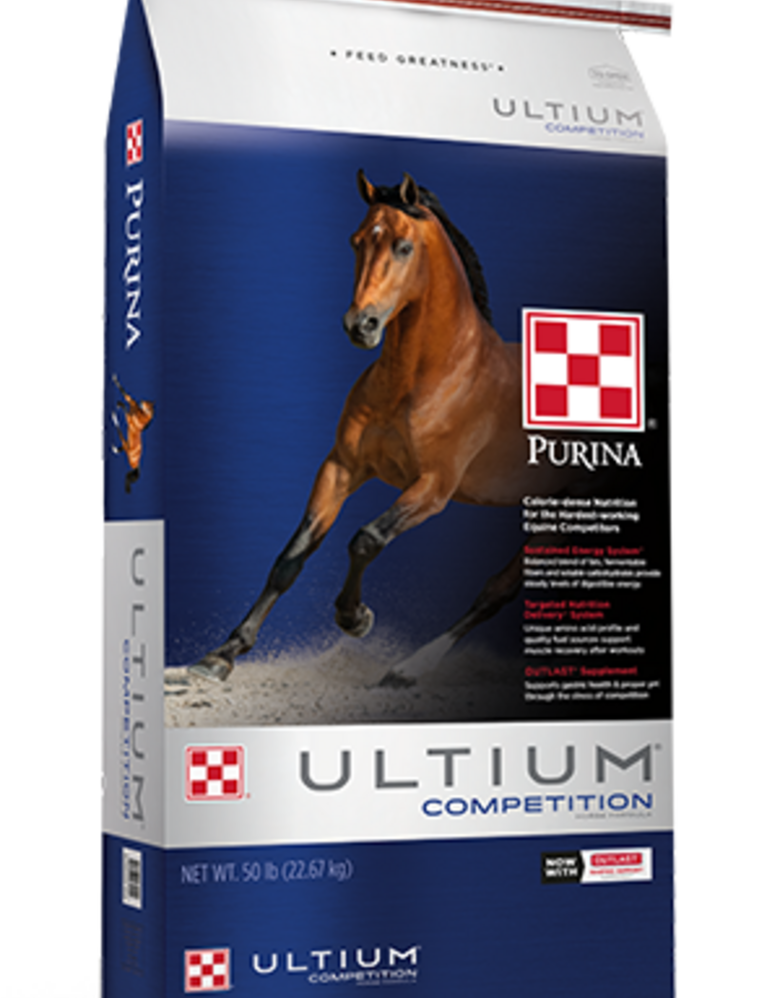 Purina Mills Purina Mills Ultium Competition Horse Feed - 50 lbs