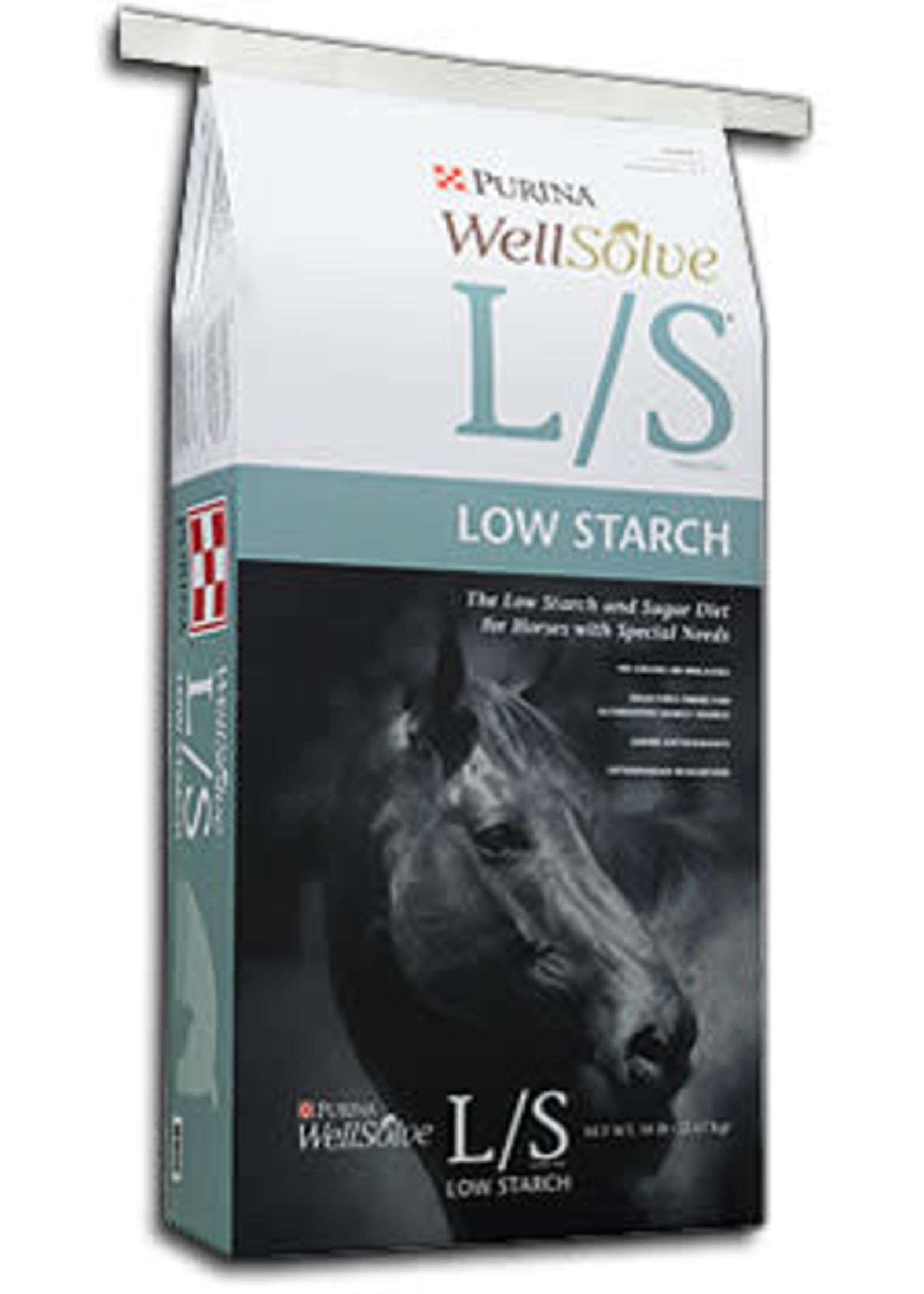 Purina Mills Purina Mills Wellsolve Low Starch L/S Pellets - 50 lb