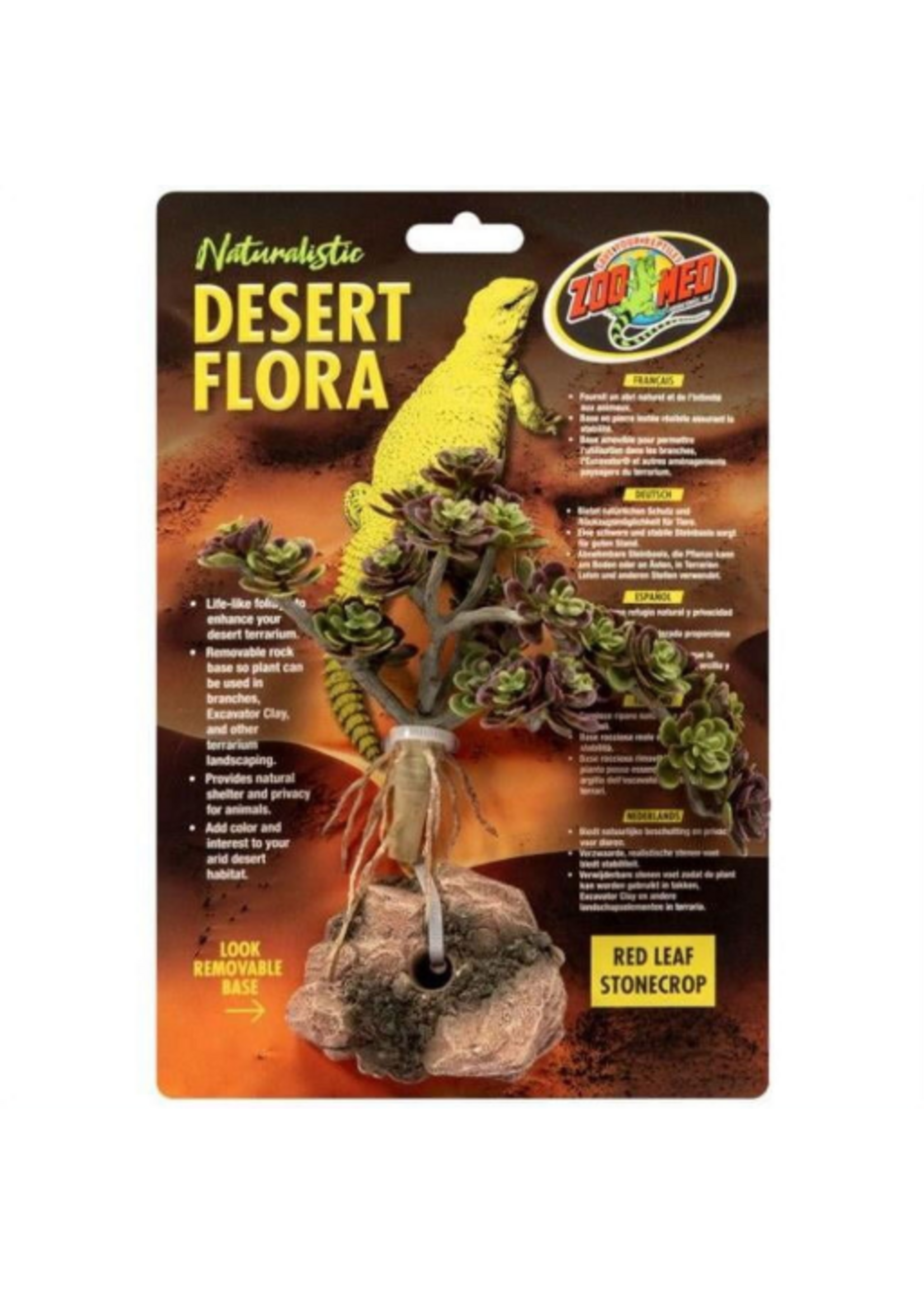 Zoo Med Zoo Med Red Leaf Stonecrop Desert Flora Terrarium Plant