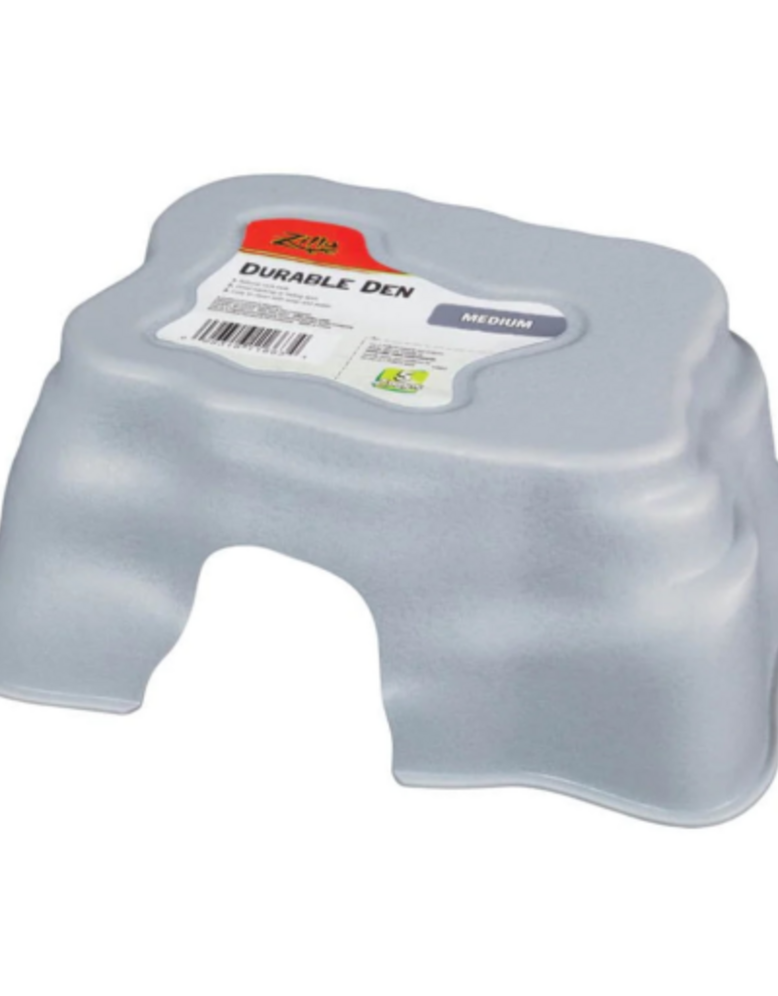 Zilla Zilla Durable Den for Reptiles - Gray