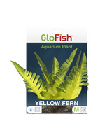 GloFish GloFish Yellow Fern Plant Aquarium Décor - Green & Yellow, Medium