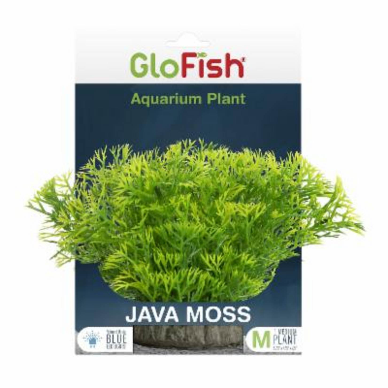GloFish GloFish Java Moss Plant Aquarium Décor - Green, Medium