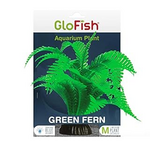 GloFish GloFish Fern Plant Aquarium Decor - Green, Medium