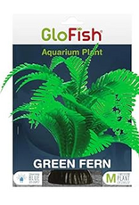 GloFish GloFish Fern Plant Aquarium Decor, Green Medium, Fluorescent Under Blue LED Light (B07YXHNHVZ)