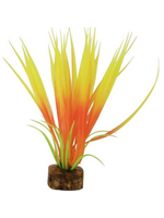GloFish GloFish Plastic Aquarium Plant - Orange/Yellow Small
