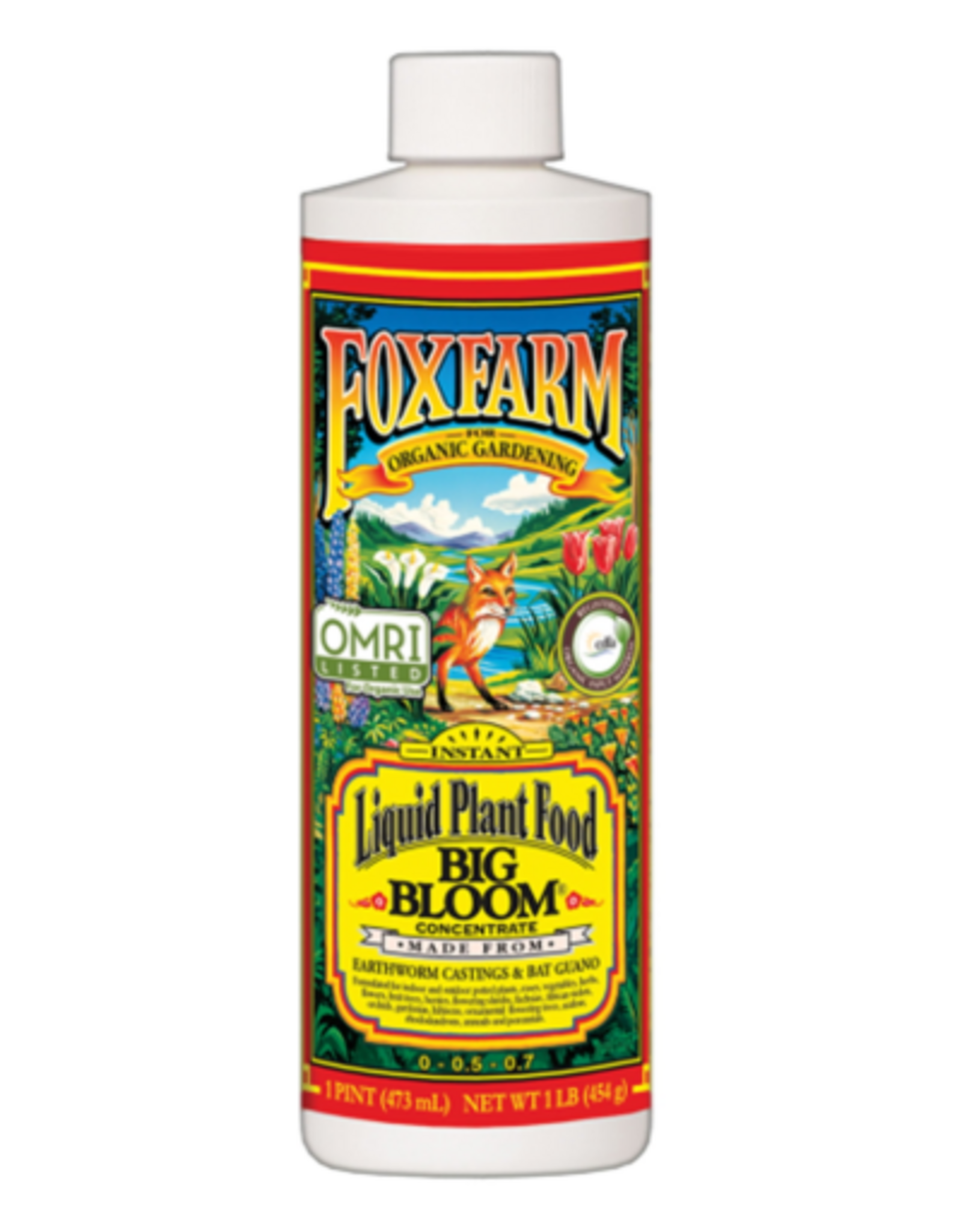 Foxfarm FoxFarm Big Bloom Liquid Concentrate Organic Plant Food - 1 Pint