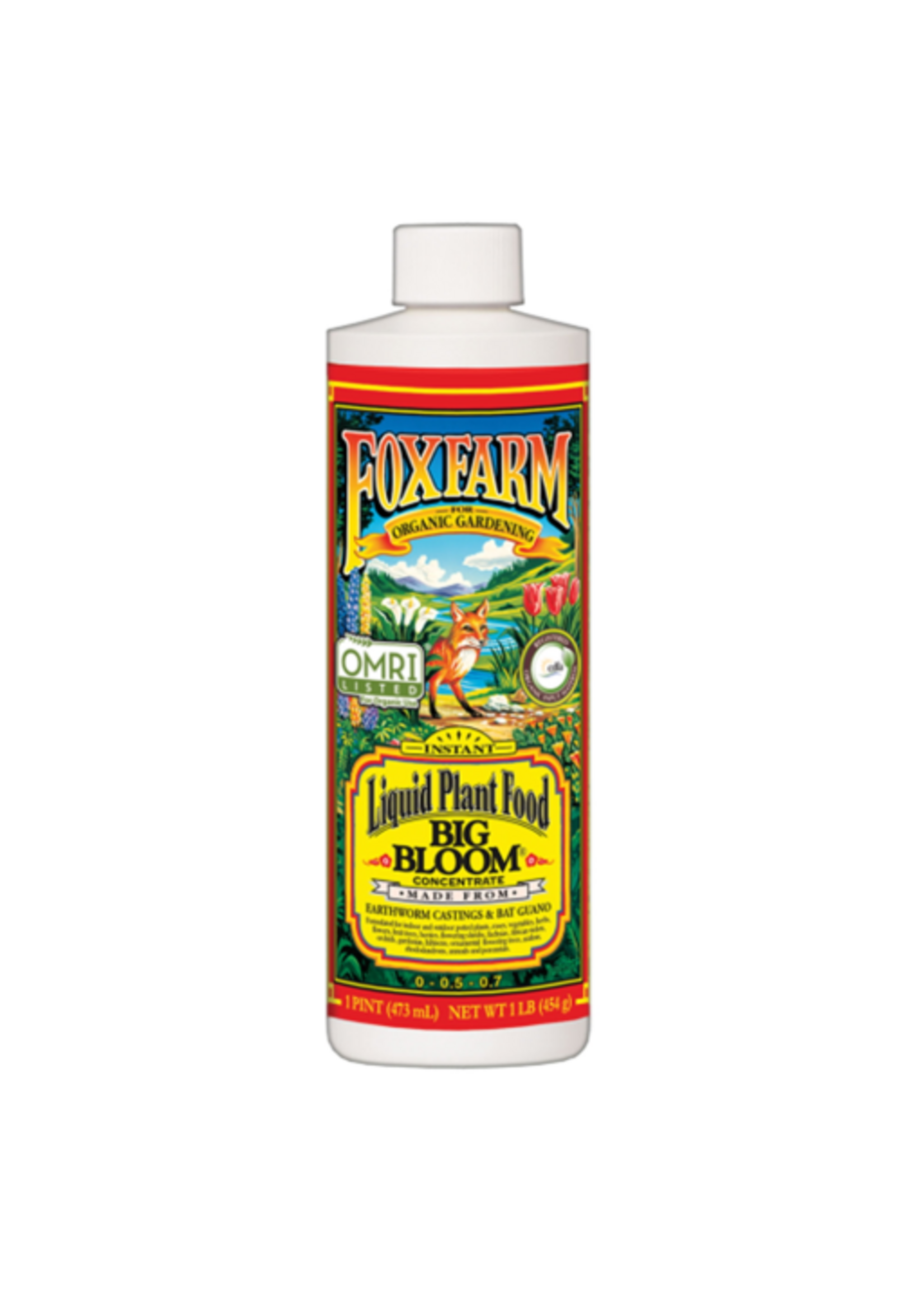 Foxfarm FoxFarm Big Bloom Liquid Concentrate Organic Plant Food - 1 Pint