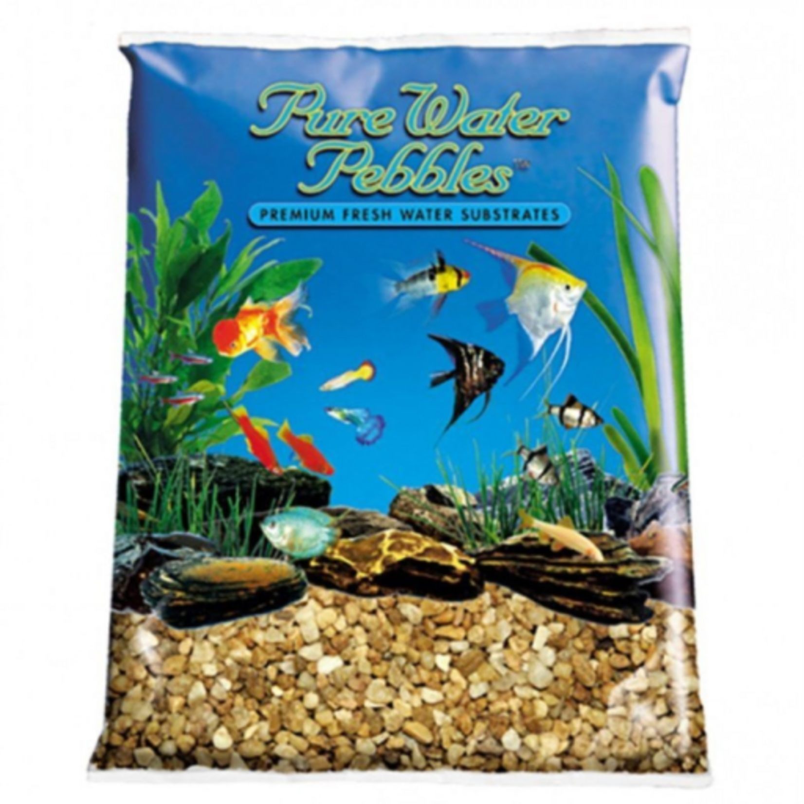 Pure Water Pebbles Aquarium Gravel - Nutty Pebbles - 5 lbs