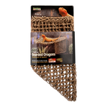 Penn-Plax Penn-Plax Reptology Lizard Lounger Corner Triangle – Large, Brown 17" X 10"