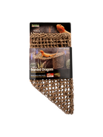 Penn-Plax Penn-Plax Reptology Lizard Lounger Corner Triangle – Large, Brown 17" X 10"