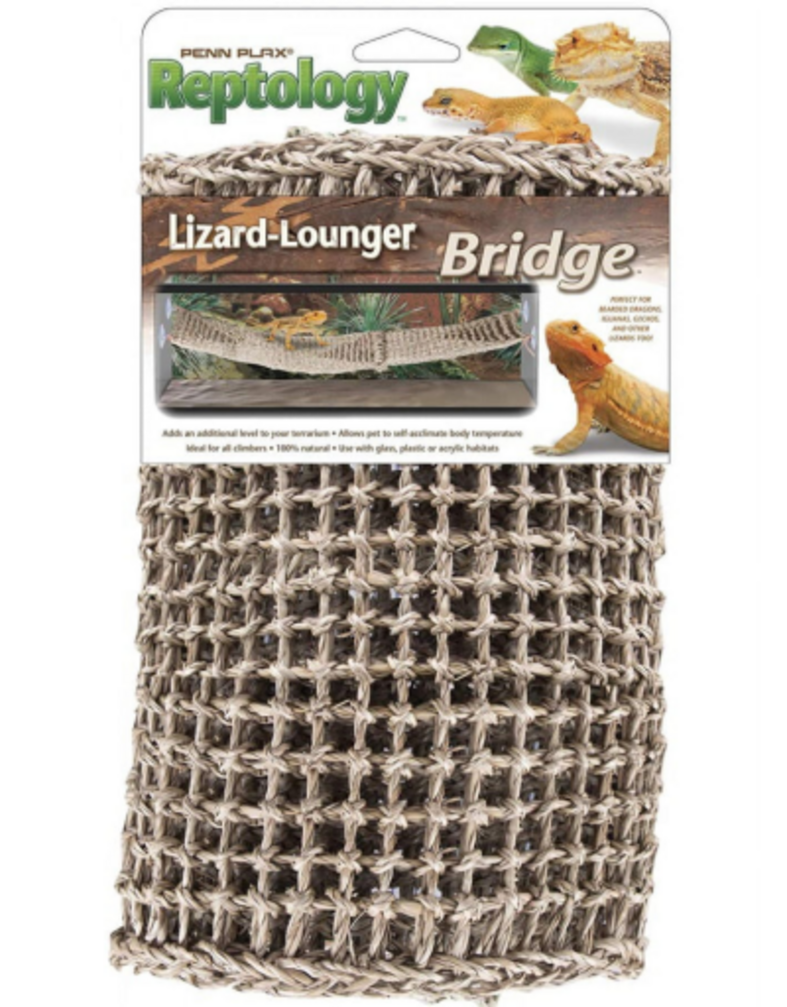 Penn-Plax Penn-Plax Reptology Lizard Lounger Bridge – Extra-Extra Large, 14"