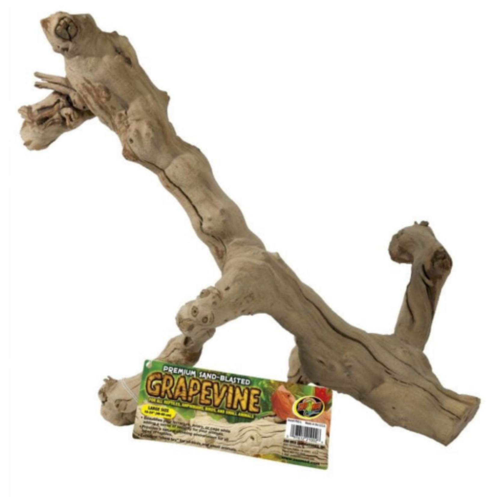 Zoo Med Zoo Med Laboratories Premium Sand Blasted Grapevine Medium 12 Inch