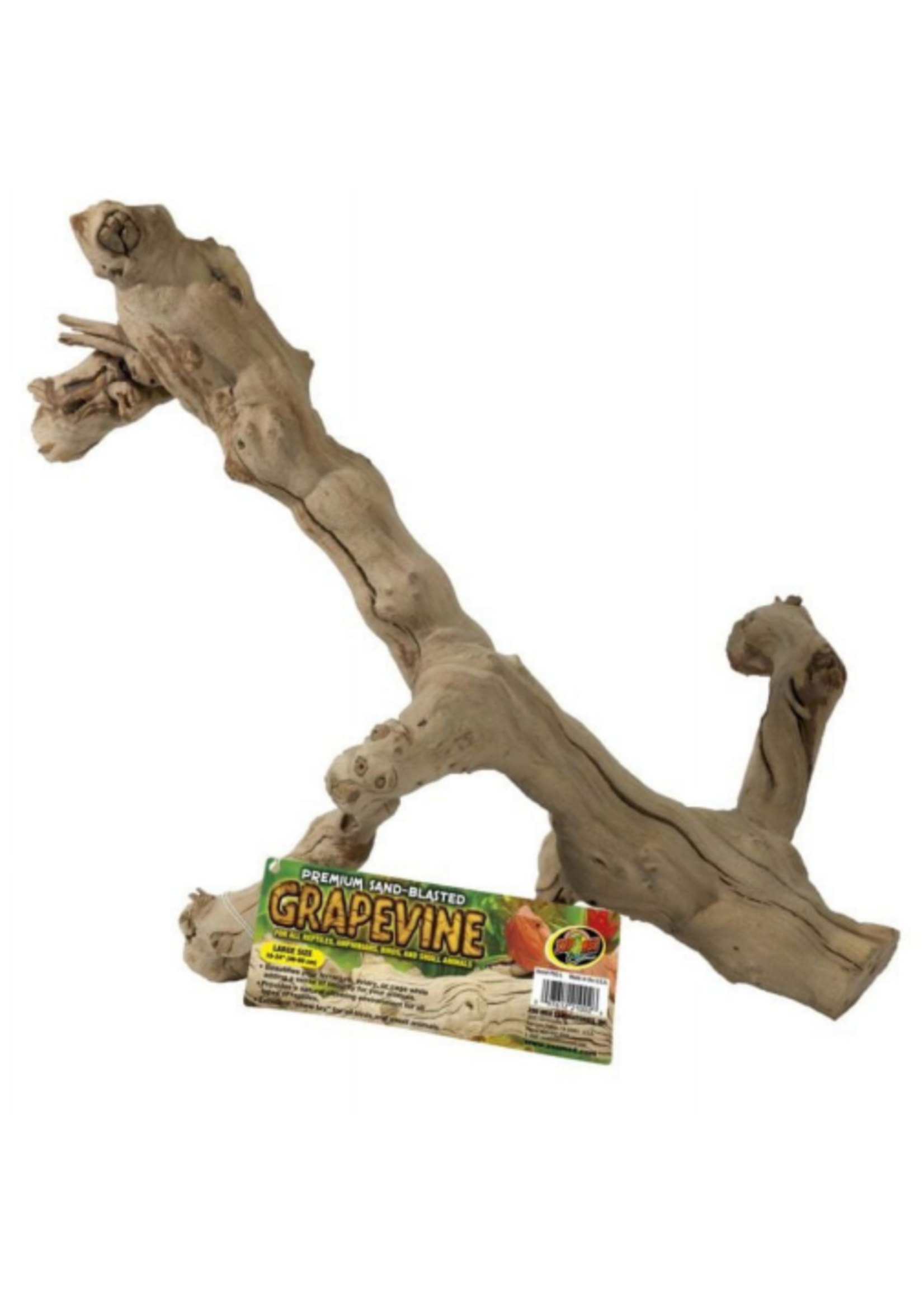 Zoo Med Zoo Med Laboratories Premium Sand Blasted Grapevine Medium 12 Inch