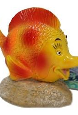 Blue Ribbon Exotic Environments Long Nose Happy Fish - 5 x 2.25 x 3.25 in.