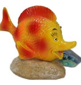 Blue Ribbon Pet Products EE-1919 5 x 2.25 x 3.25 in. Exotic Environments Long Nose Happy Fish