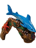 Blue Ribbon Ornament GREAT WHITE SHARK pd