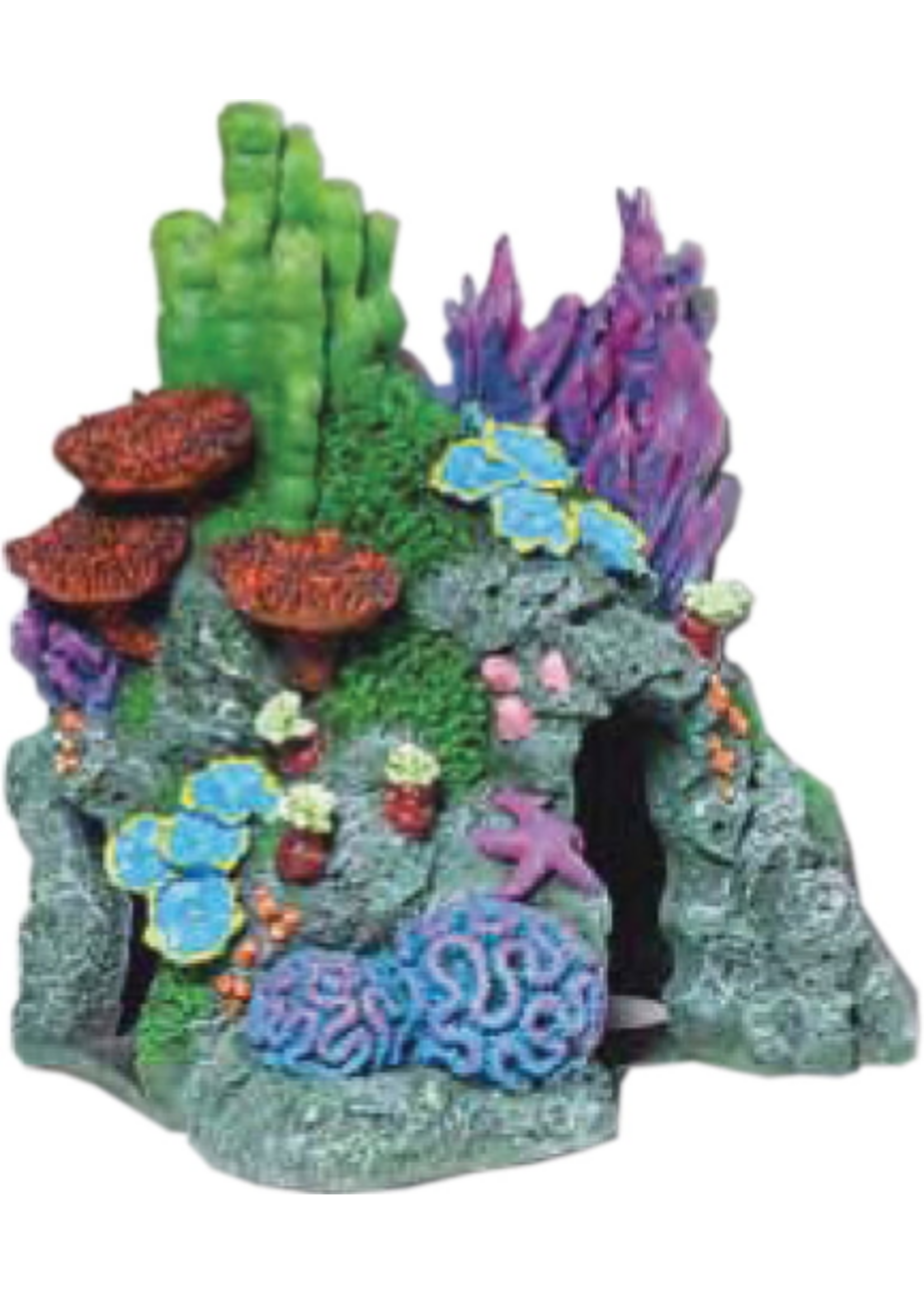 Blue Ribbon Exotic Environments Red Sea Hide-Away Aquarium Ornament - Small