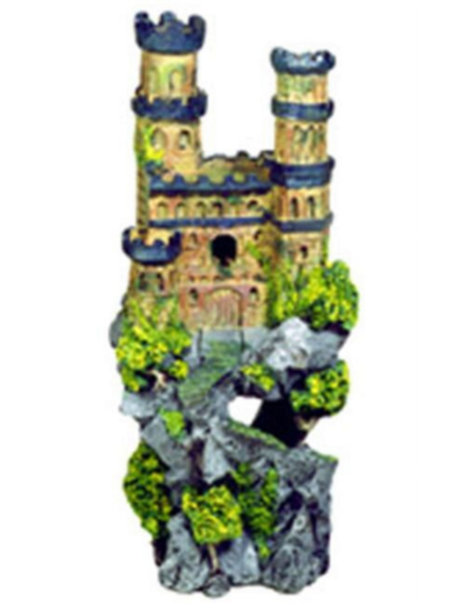 Blue Ribbon Exotic Environments Medieval Castle Aquarium Ornament - EE-143
