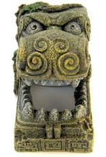 Blue Ribbon Exotic Environments Serpent Head Tomb Aquarium Ornament