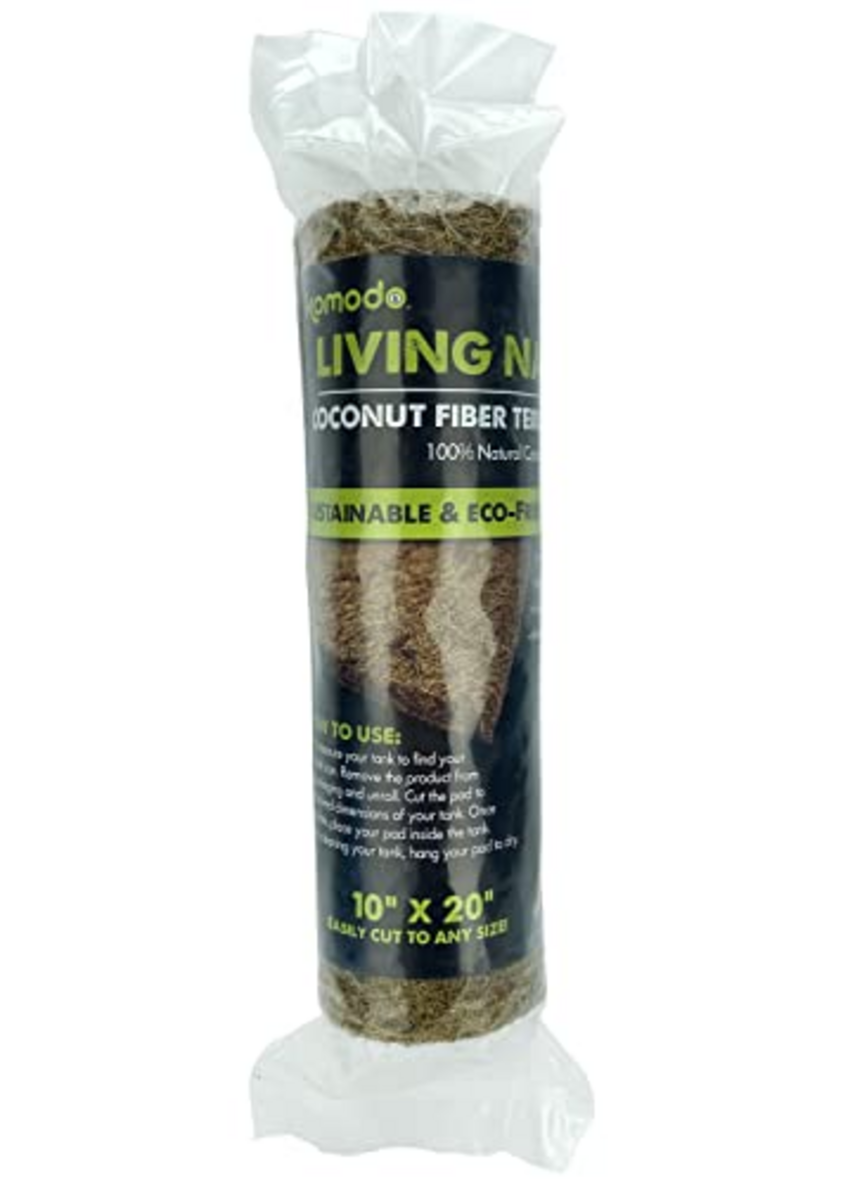Komodo Komodo Coconut Fiber Reusable Terrarium Liner for Reptiles - 10 x 20 inches