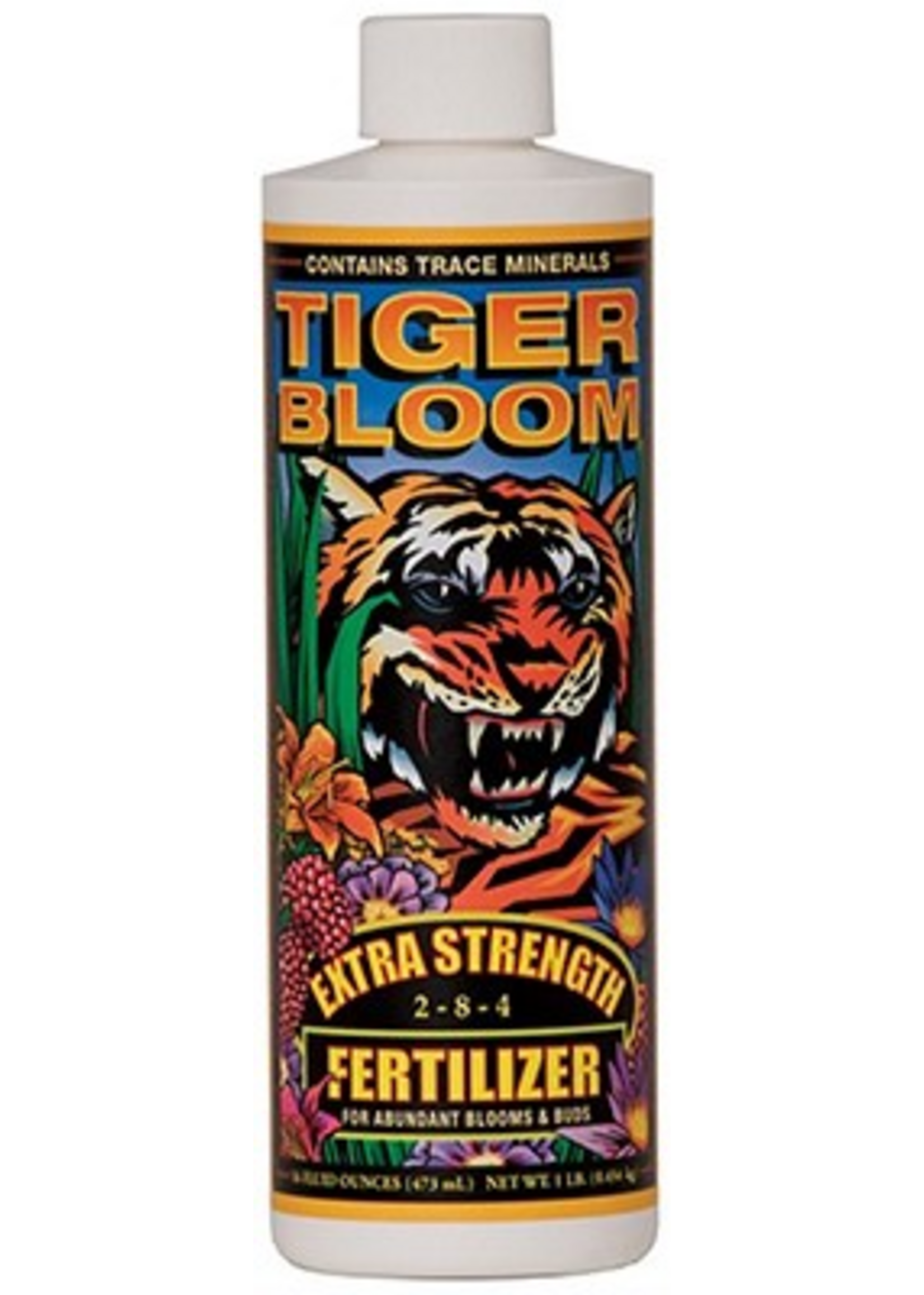 Foxfarm FOXFARM TIGER BLOOM LIQUID PLANT FOOD 2-8-4 1PT