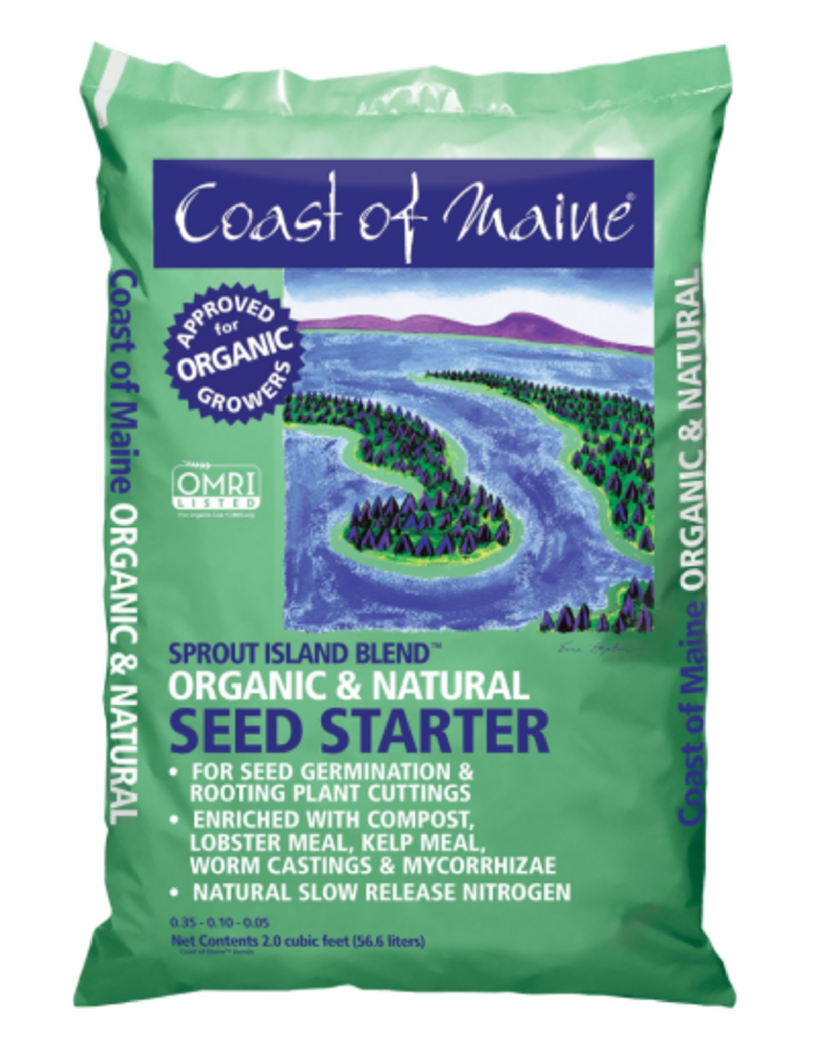 Coast of Maine Coast of Maine Sprout Island Organic Seed Starter - 2 cu. ft.