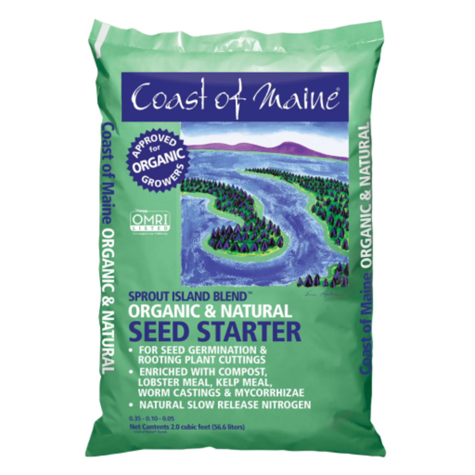 Coast of Maine Coast of Maine Sprout Island Organic Seed Starter - 2 cu. ft.