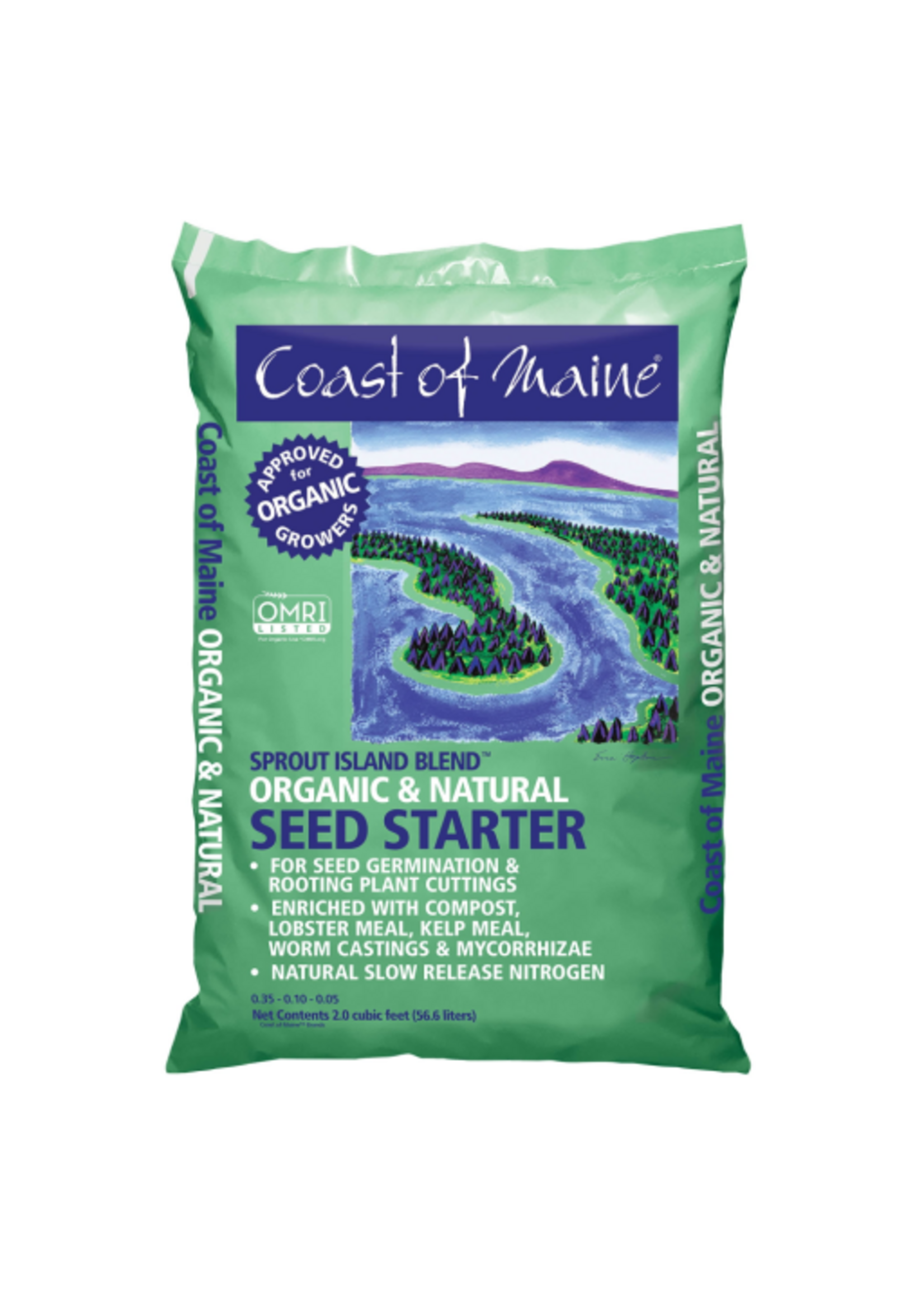 Coast of Maine Coast of Maine Sprout Island Organic Seed Starter - 2 cu. ft.