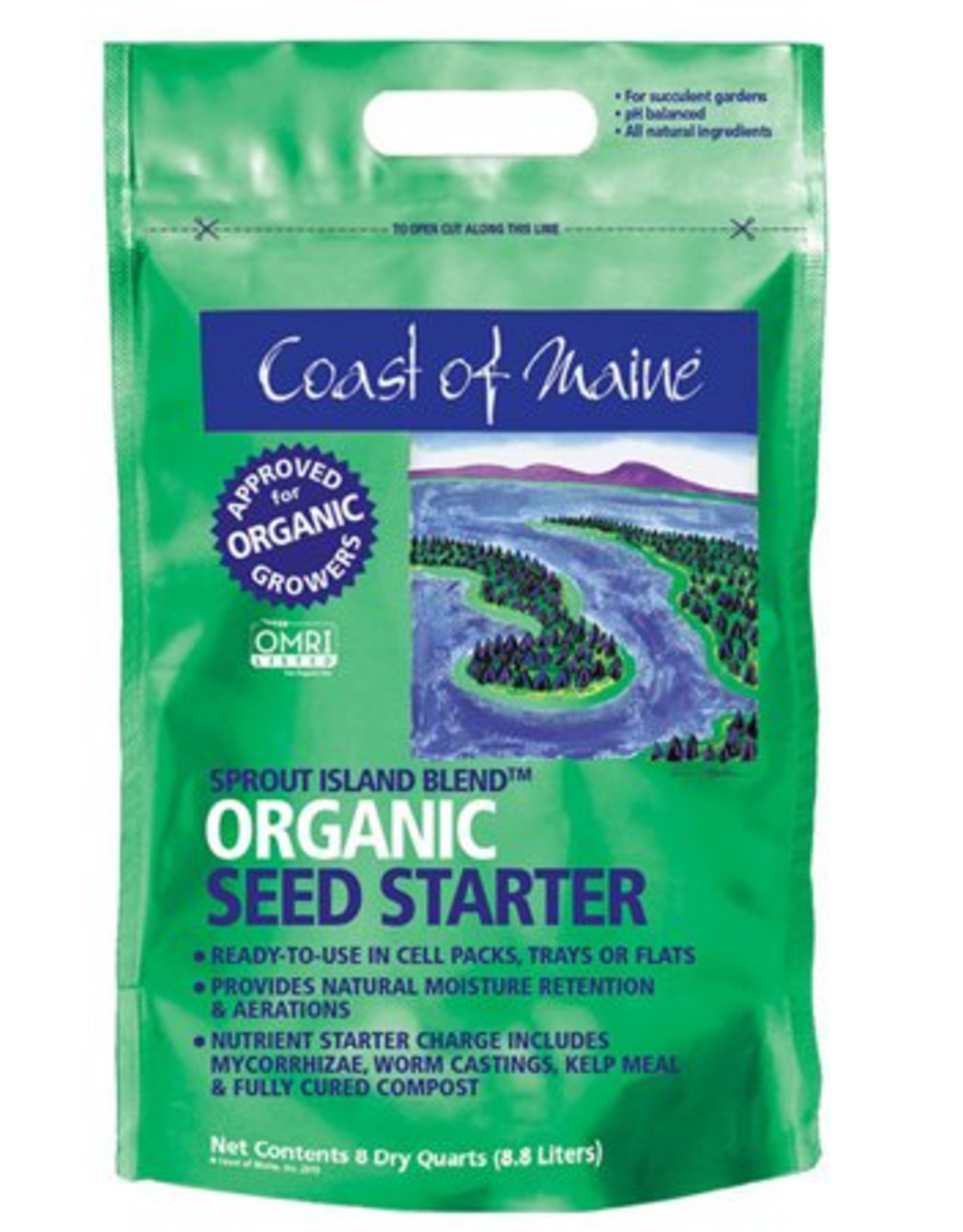Coast of Maine Coast of Maine Sprout Island Organic Seed Starter - 8 qt