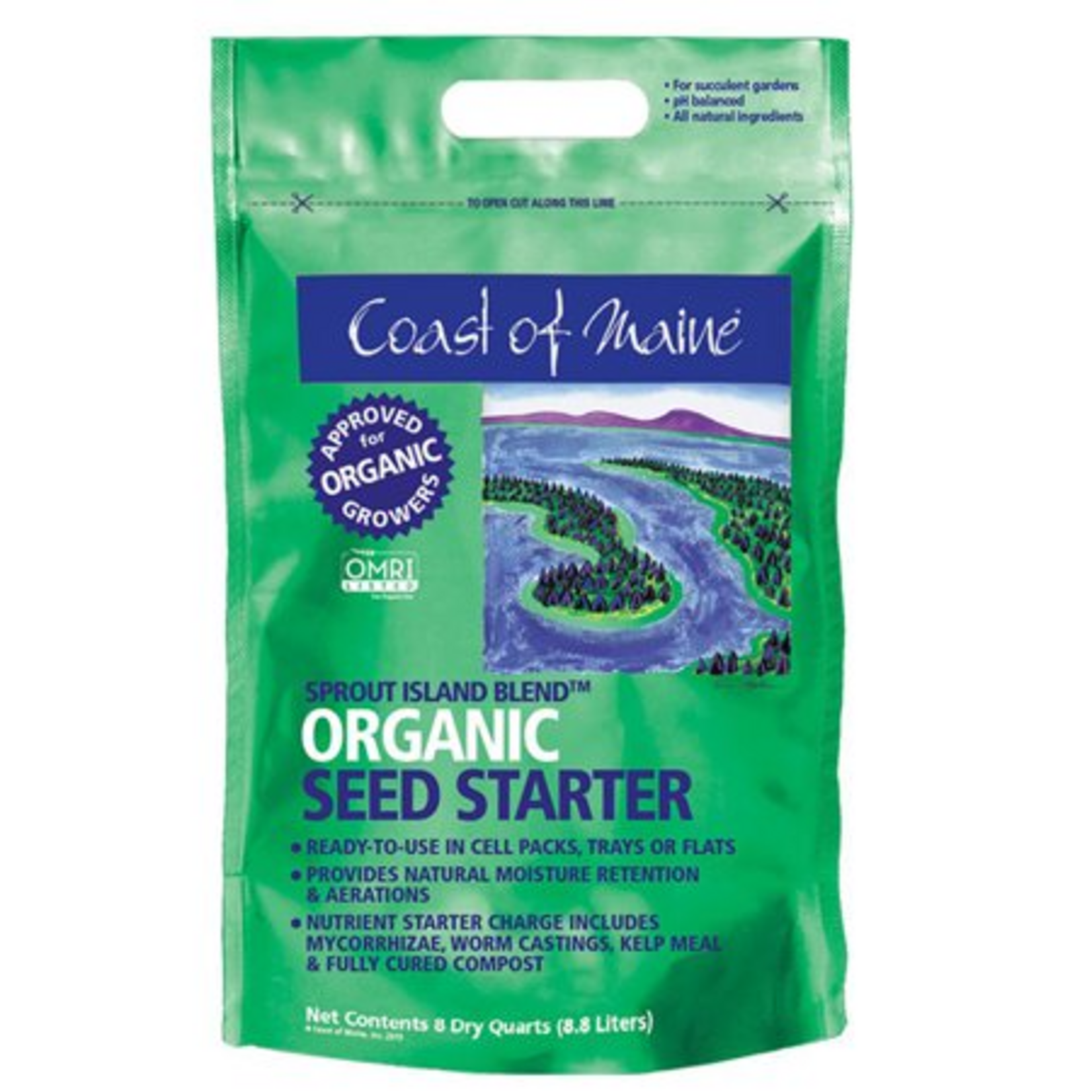 Coast of Maine Coast of Maine Sprout Island Organic Seed Starter - 8 qt