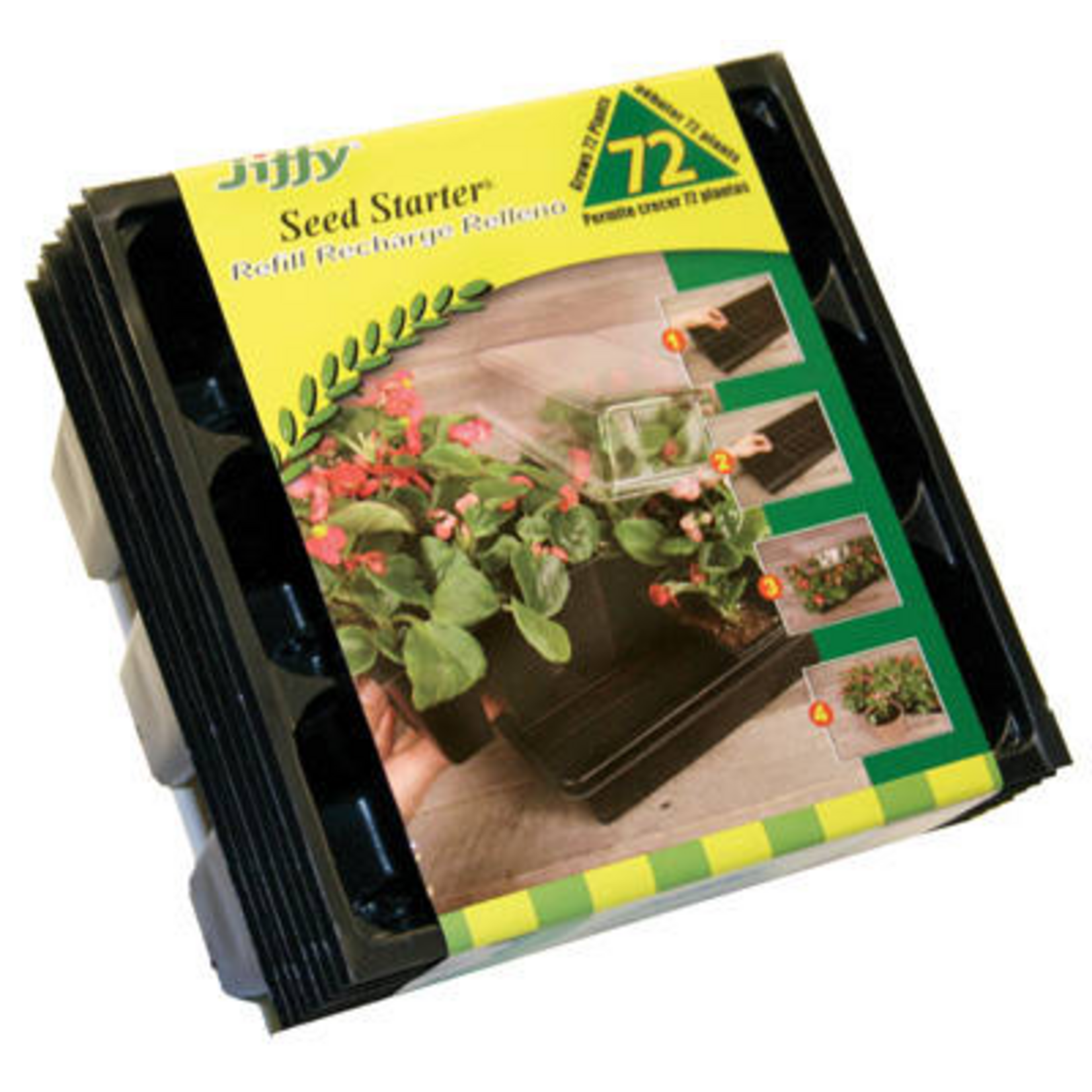 Jiffy Jiffy Greenhouse Seed Starter Kit Refill - 72 Cells
