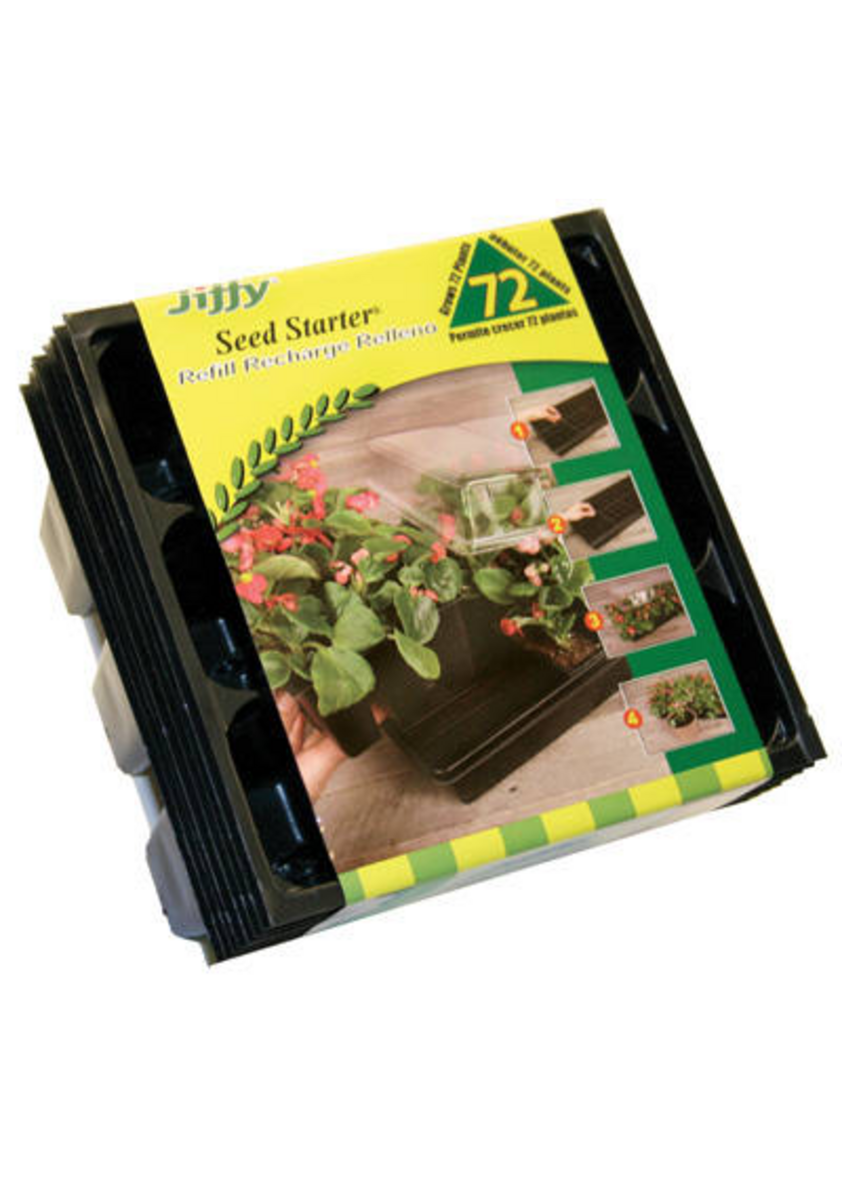 Jiffy Jiffy Greenhouse Seed Starter Kit Refill - 72 Cells