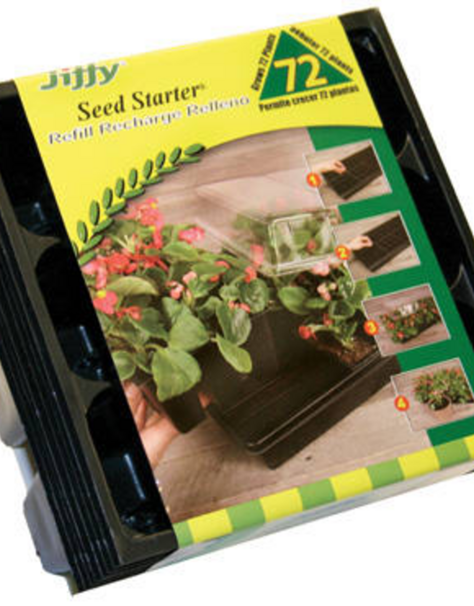 Jiffy Jiffy Greenhouse Seed Starter Kit Refill - 72 Cells