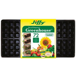 Jiffy Jiffy Greenhouse Seed Starter Tray - 72 Cells