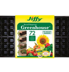 Jiffy Jiffy Greenhouse Seed Starter Tray - 72 Cells