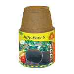 Jiffy Jiffy Peat Pot Round 5" - 6 pack