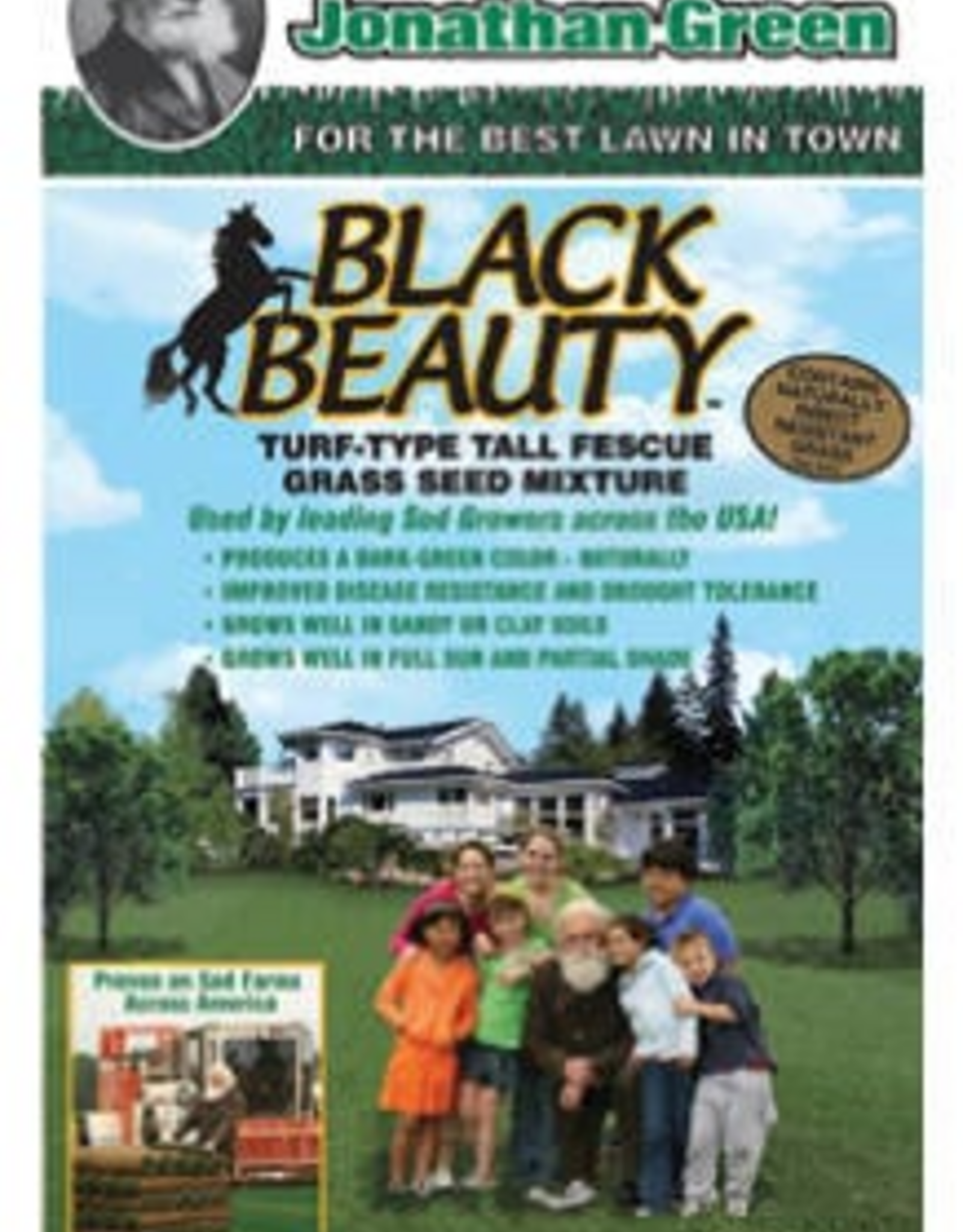 Jonathan Green Jonathan Green Black Beauty Original Grass Seed, 5 lb