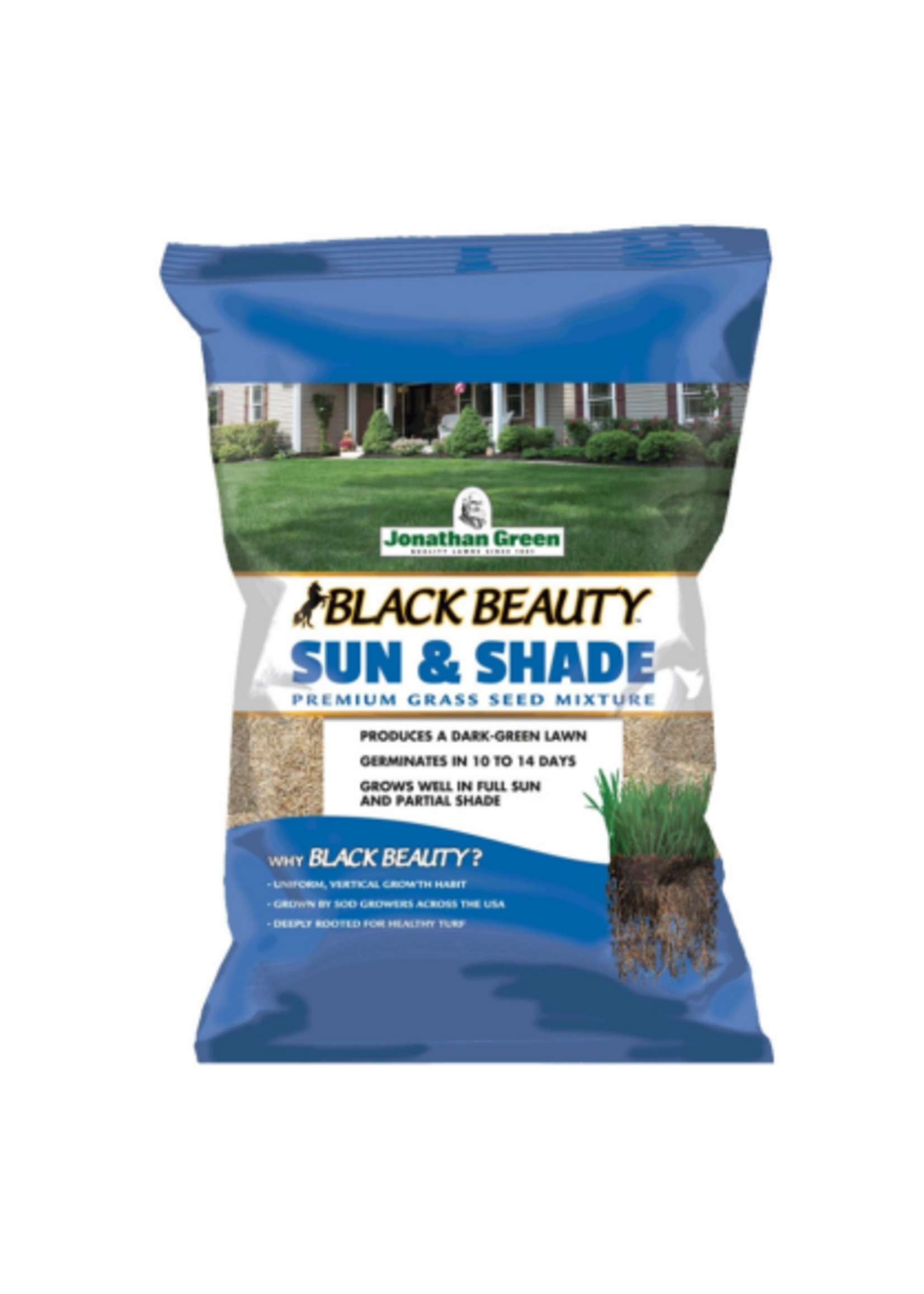 Jonathan Green Jonathan Green Black Beauty Sun & Shade Grass Seed, 15lb