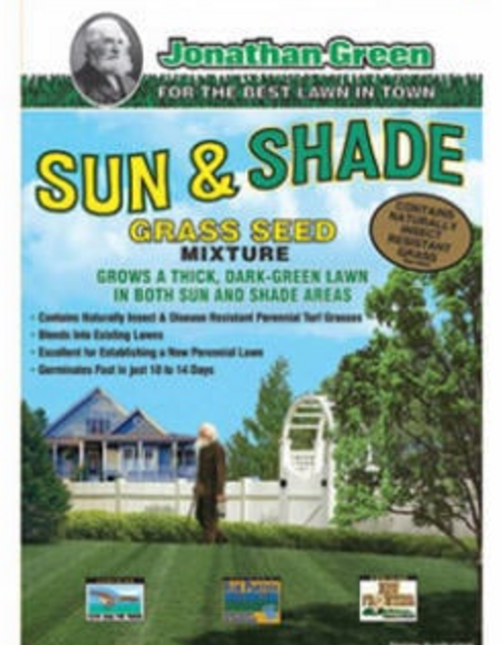 Jonathan Green Jonathan Green Black Beauty Sun & Shade Grass Seed, 3 lb