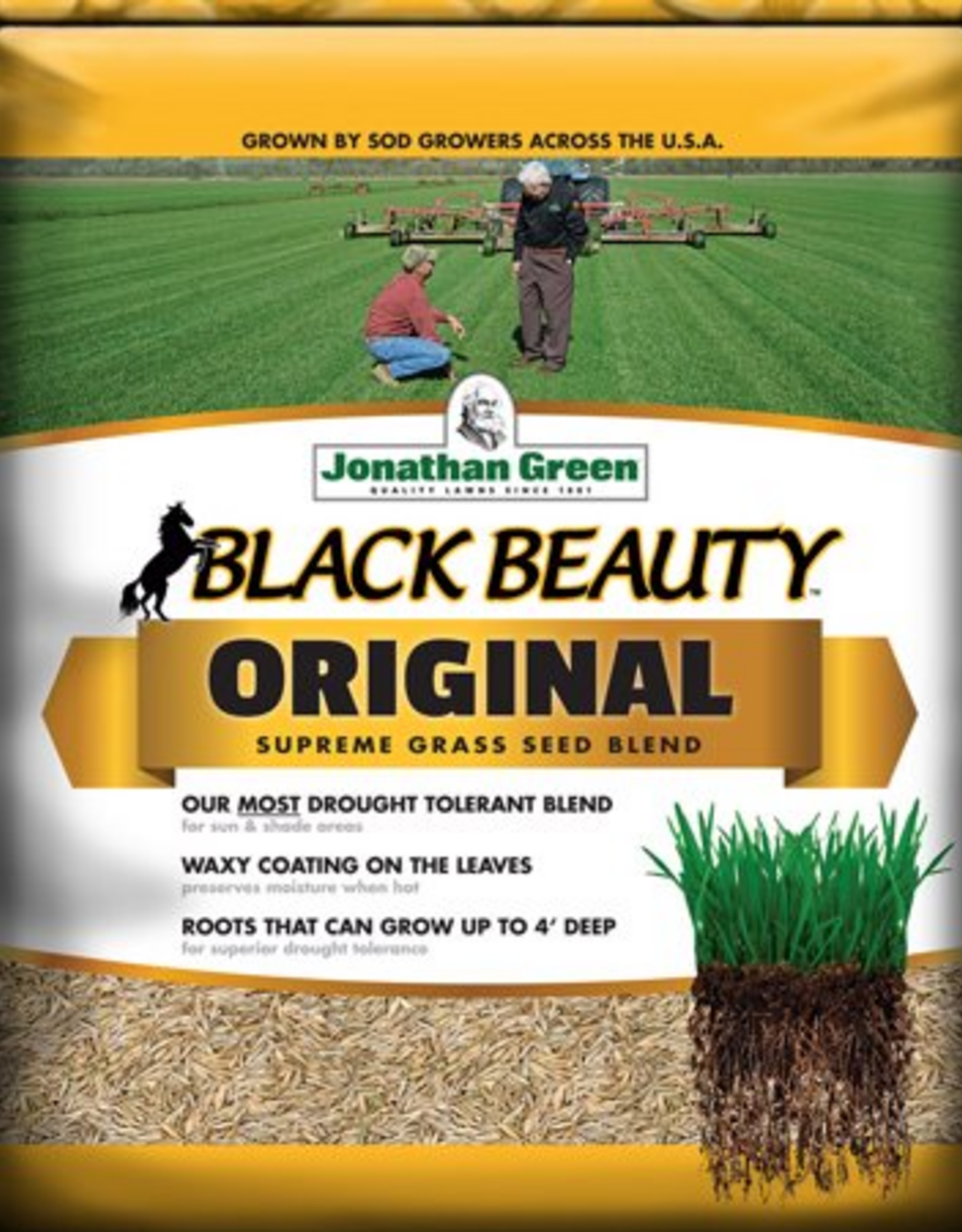 Jonathan Green Jonathan Green Black Beauty Original Grass Seed, 15 lb