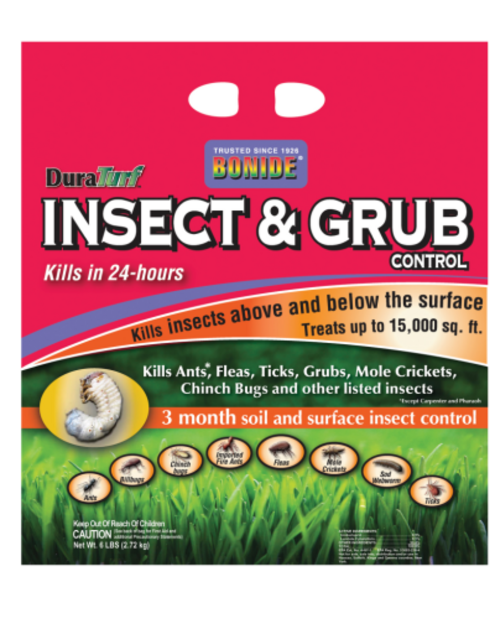 BONIDE INSECT & GRUB CONTROL DURATURF 18LBS