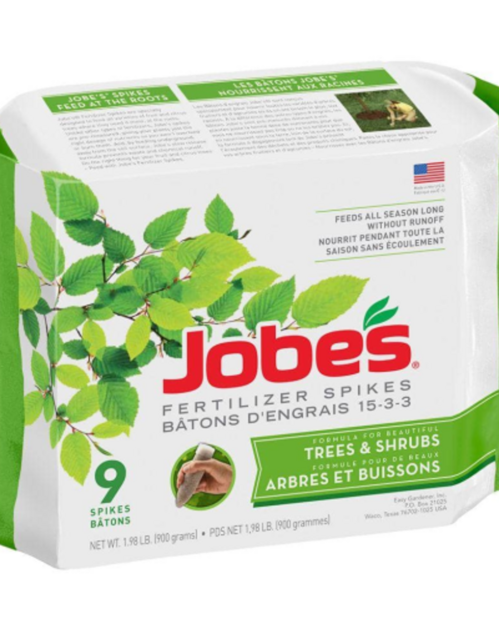Jobe's Jobe's Slow Release Tree and Shrub Fertilizer Spikes - 9 Count