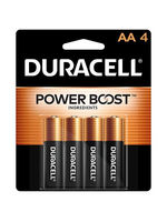 Duracell Duracell Coppertop AA Batteries - 4pk Alkaline Battery