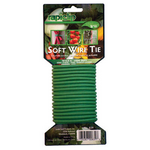 Luster Leaf Rapiclip Vinyl Stretch Plant Wire Tie, Green - 16 ft