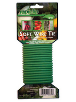 Luster Leaf Rapiclip Vinyl Stretch Plant Wire Tie, Green - 16 ft