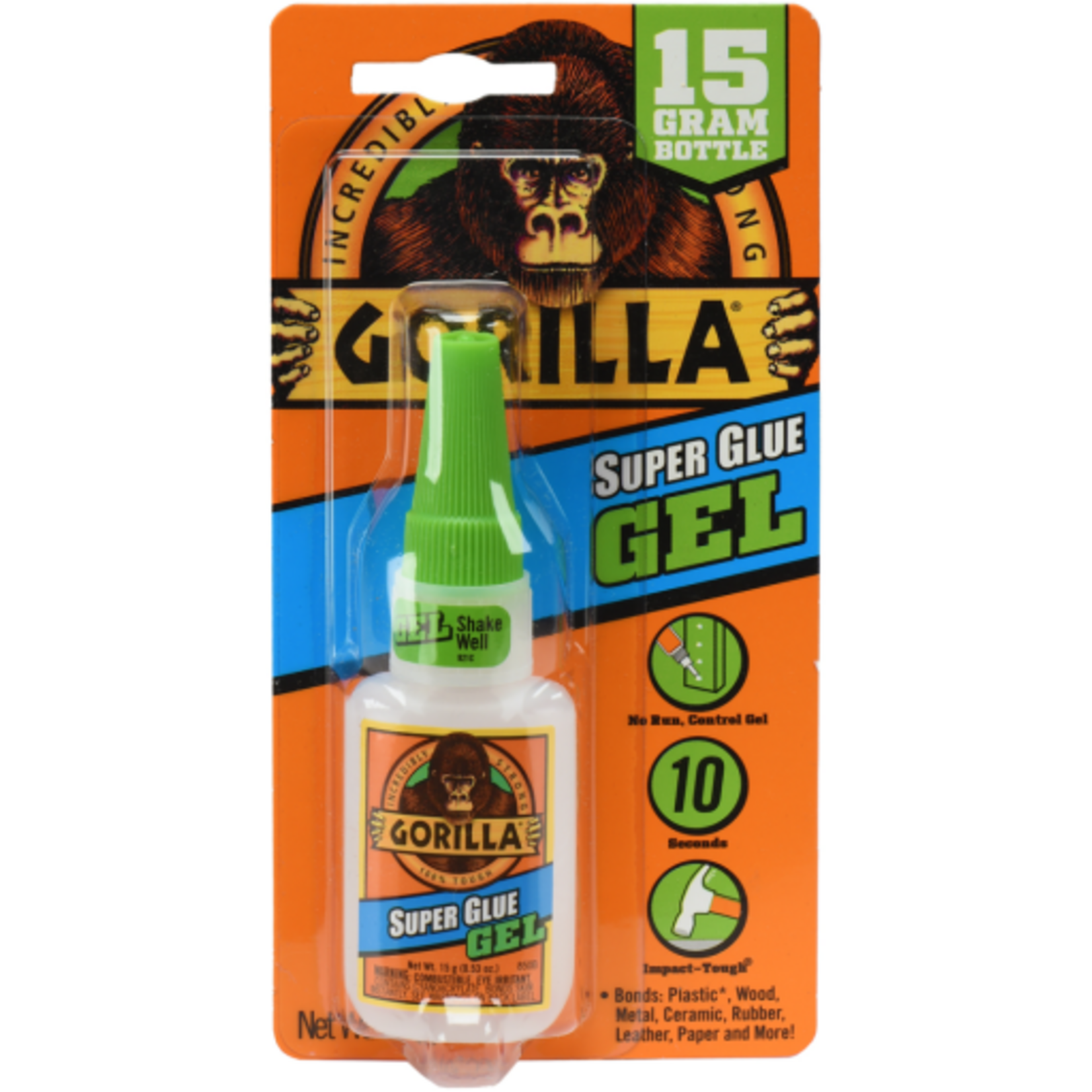 Gorilla Gorilla Glue Super Glue Gel (15g) Clear Color