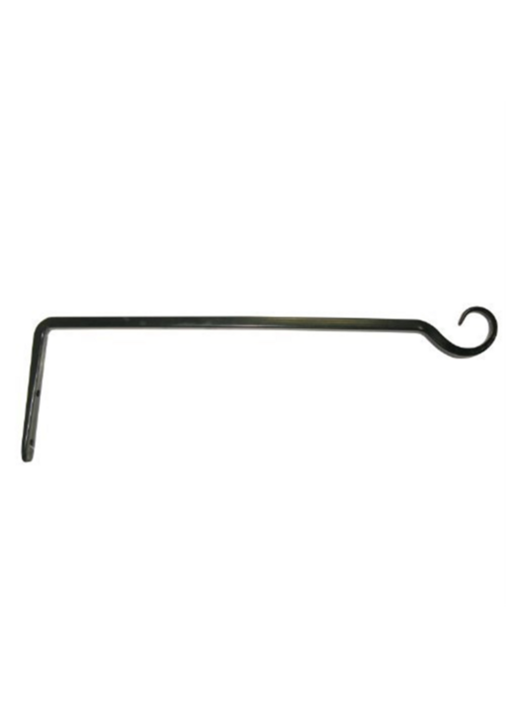 The Hookery Hookery Straight Wrought Iron Hanger 15"