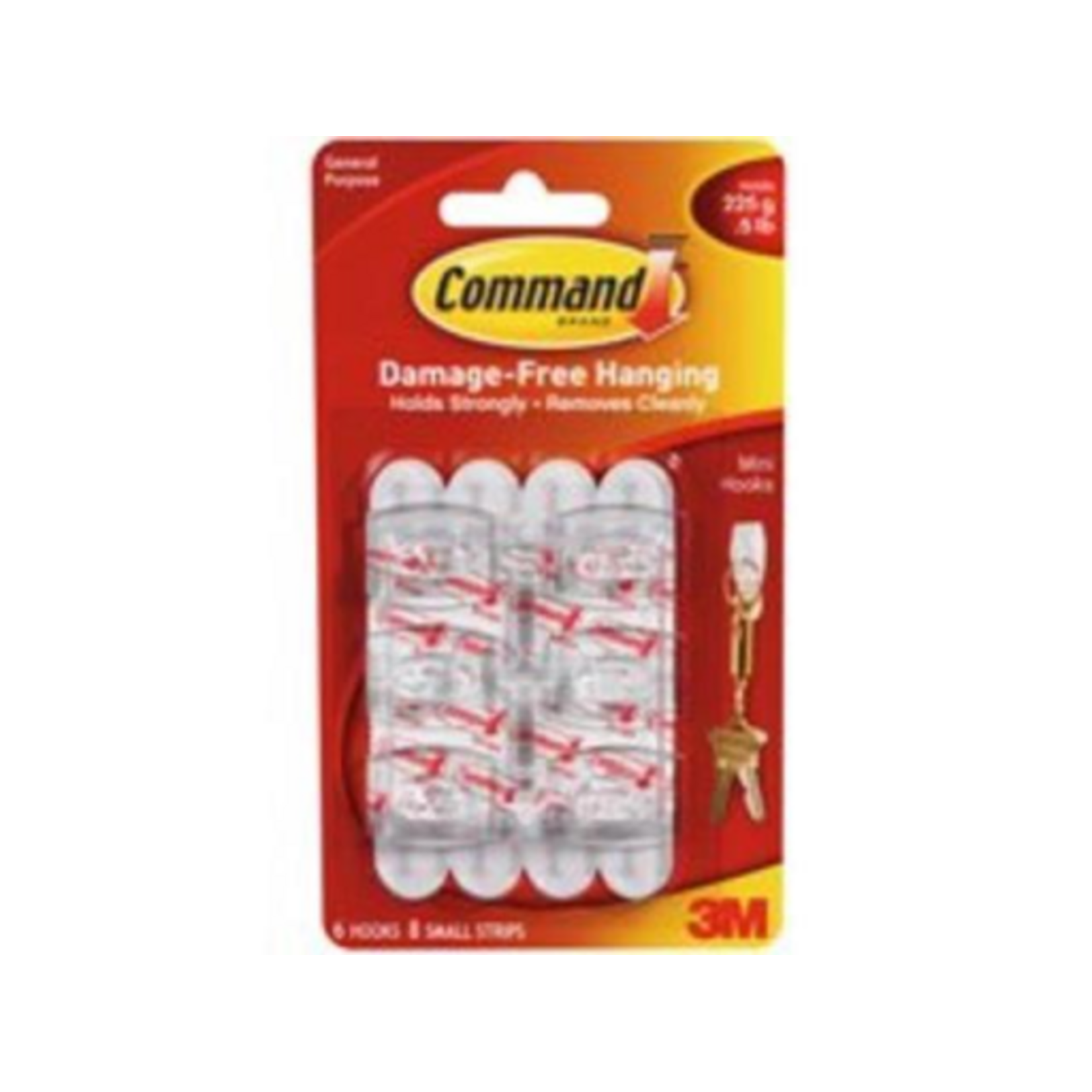 3M Command Mini Hooks Value Pack